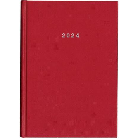 Ημερολόγιο ημερήσιο NEXT Classic δετό 12x17cm 2024 κόκκινο